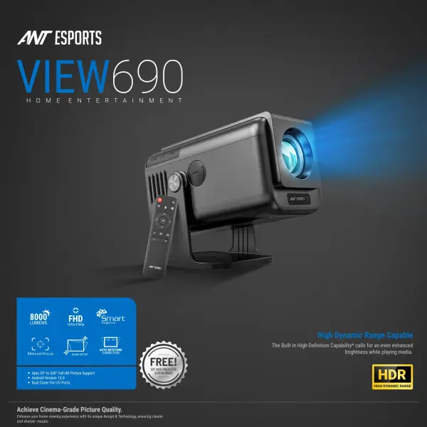 Ant Esports 690 Projector (ATPRJ0004)