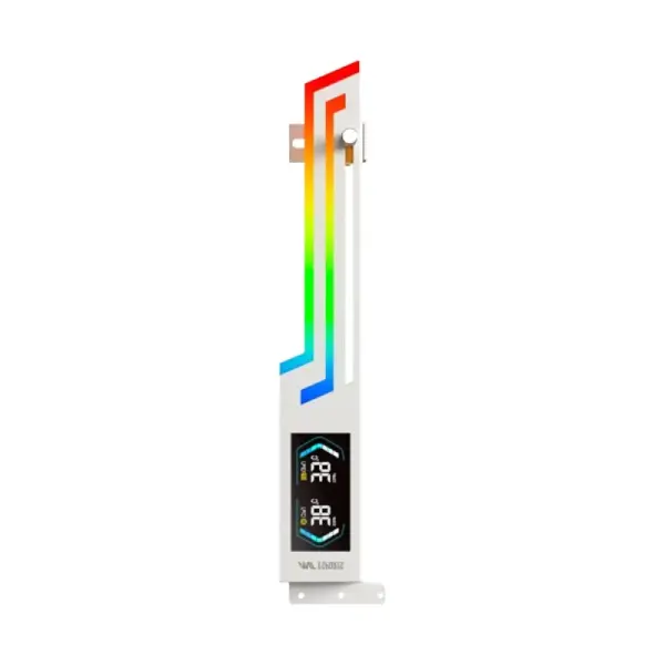 Ant Esports GCB200 Digital ARGB Graphics Card Holder White (GCB200-DIGITAL-WHITE)