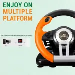 Ant Esports GW V3 PC Steering Wheel With Shifter and Pedal (GW-V3-PC)