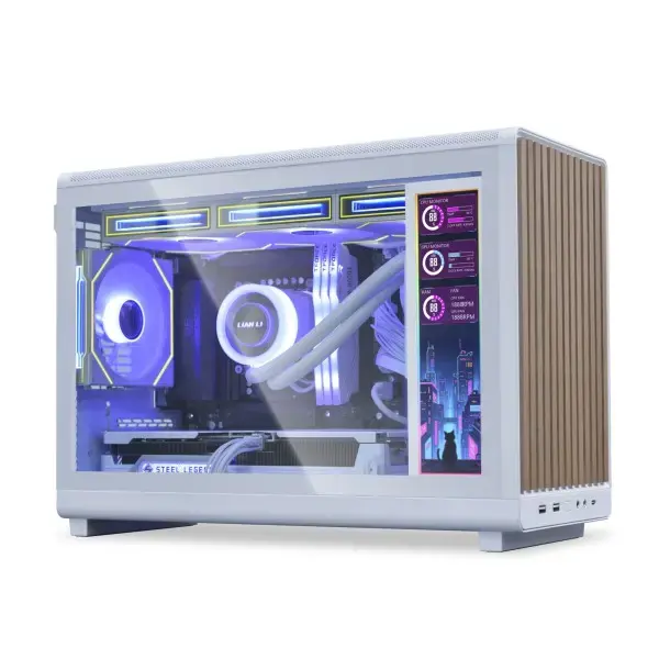 Lian Li 8.8 Inch Universal Screen US88v1 White (G89-SM088W-IN)