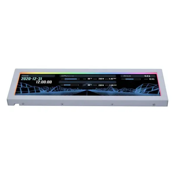 Lian Li 8.8 Inch Universal Screen US88v1 White (G89-SM088W-IN)