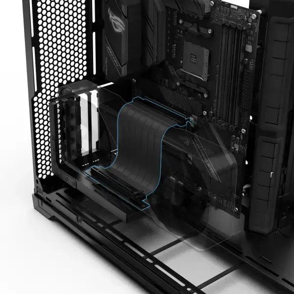 LIAN LI PCI-e 5.0 x16 Riser Cable (G89-PW-PCI-520X)