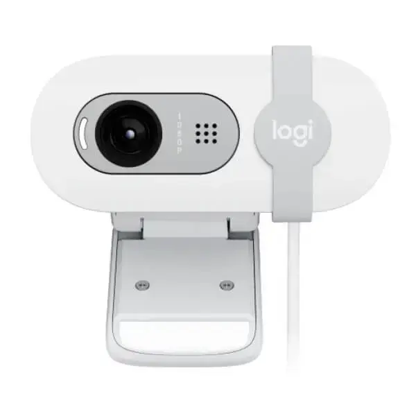 Logitech Brio 100 Full HD Webcam (White) (960-001618)