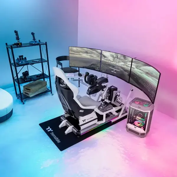 Thermaltake GF500 Flight Simulator Cockpit Snow (GSC-F50-CPASWH-01)
