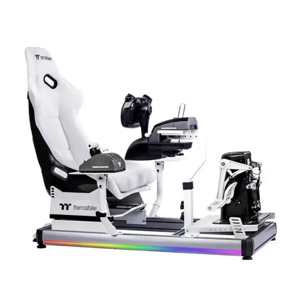 Thermaltake GF500 Flight Simulator Cockpit Snow (GSC-F50-CPASWH-01)