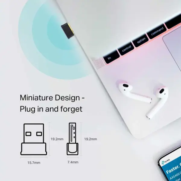 TP Link Archer T2UB Nano Wi-Fi Bluetooth 4.2 USB Adapter