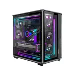 Ant Esports Crystal X8 Frame Gaming Cabinet Black