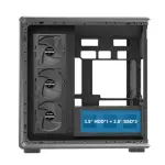 Ant Esports Crystal X8 Frame Gaming Cabinet Black