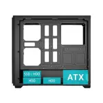 Ant Esports EVO 360 Lite Mid Tower Gaming Cabinet – Black