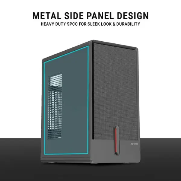 Ant Esports Si14 M-ATX Mini Tower Cabinet Black