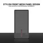 Ant Esports Si14 M-ATX Mini Tower Cabinet Black