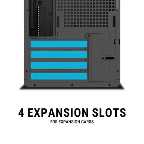 Ant Esports Si14 M-ATX Mini Tower Cabinet Black