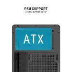 Ant Esports Si14 M-ATX Mini Tower Cabinet Black