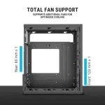 Ant Esports Si14 M-ATX Mini Tower Cabinet Black