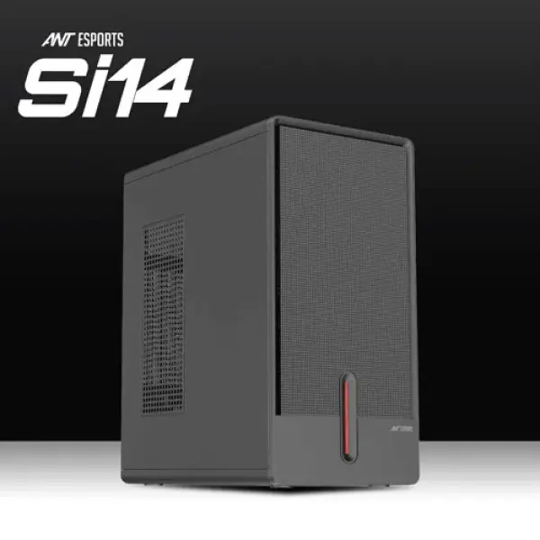 Ant Esports Si14 M-ATX Mini Tower Cabinet Black