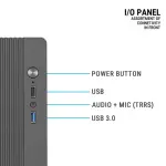 Ant Esports SI15 M-ATX Mini Tower Black