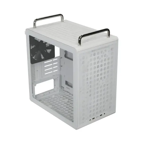 Cooler Master Qube 340 mATX Cabinet White (Q340-WGNN-S00)