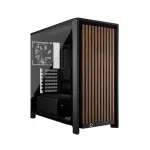 Corsair Frame 4000D Wood RS Module Mid Tower Cabinet Black/Walnut (CC-9011340-WW)