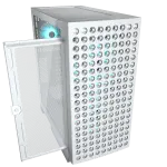Cougar AIRFACE ECO RGB White Mid Tower Cabinet (CGR-5YA2W-RGB)
