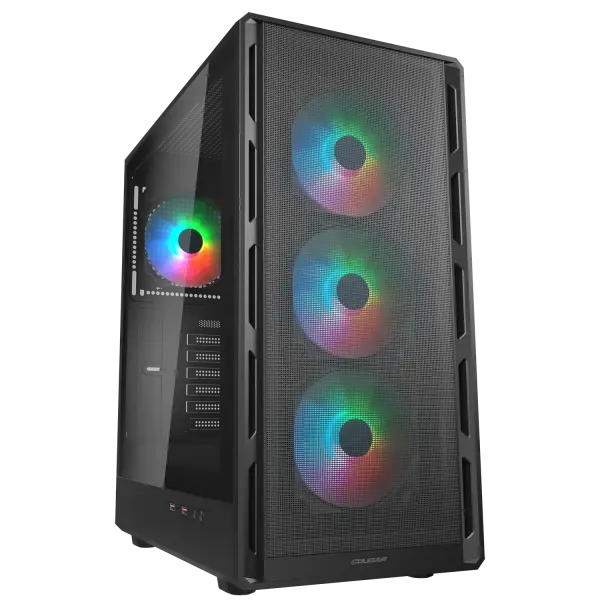 Cougar AIRFACE PURE RGB Mid Tower Cabinet (CGR-2GA5B-RGB)