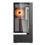 Cougar CFV235 Glass Black Mid Tower Cabinet (CGR-2DA4B)