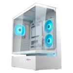 Cougar CFV235 Glass White Mid Tower Cabinet (CGR-2DA4W)