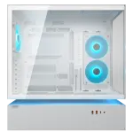 Cougar CFV235 Glass White Mid Tower Cabinet (CGR-2DA4W)