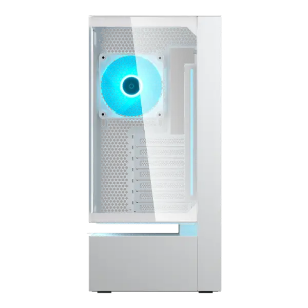 Cougar CFV235 Glass White Mid Tower Cabinet (CGR-2DA4W)
