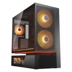 COUGAR CFV235 Mesh Vision ARGB ATX Mid Tower Cabinet Black (CGR-2DA4B-MV)