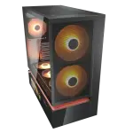 COUGAR CFV235 Mesh Vision ARGB ATX Mid Tower Cabinet Black (CGR-2DA4B-MV)