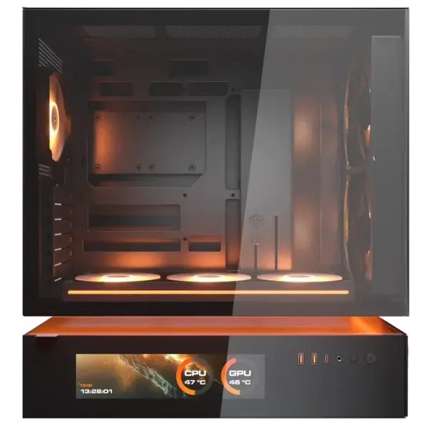 COUGAR CFV235 Mesh Vision ARGB ATX Mid Tower Cabinet Black (CGR-2DA4B-MV)
