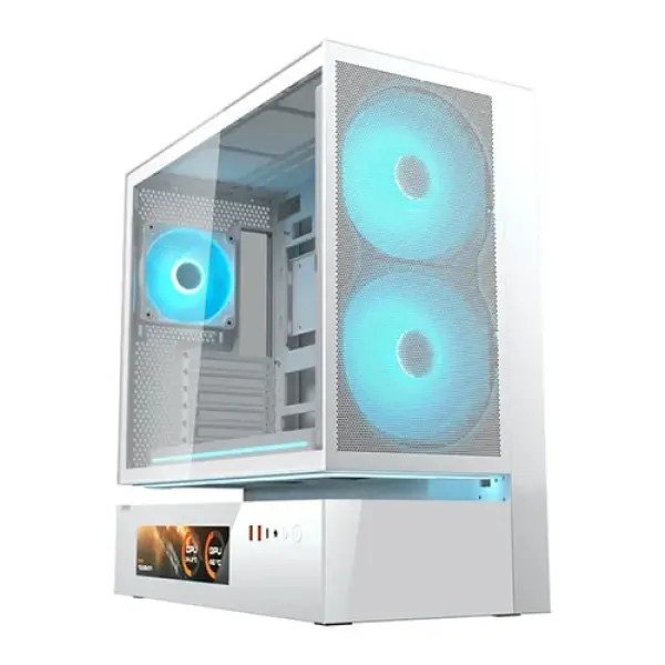 Cougar CFV235 Mesh Vision ARGB White CEB Mid Tower Case