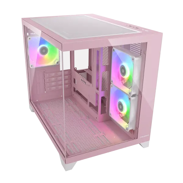 Cougar FV150 mini RGB Pink Mini Tower Cabinet (CGR-2QA6P-RGB)