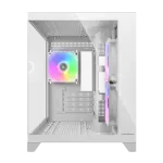 Cougar FV150 mini RGB White Mini Tower Cabinet (CGR-2QA6W-RGB)