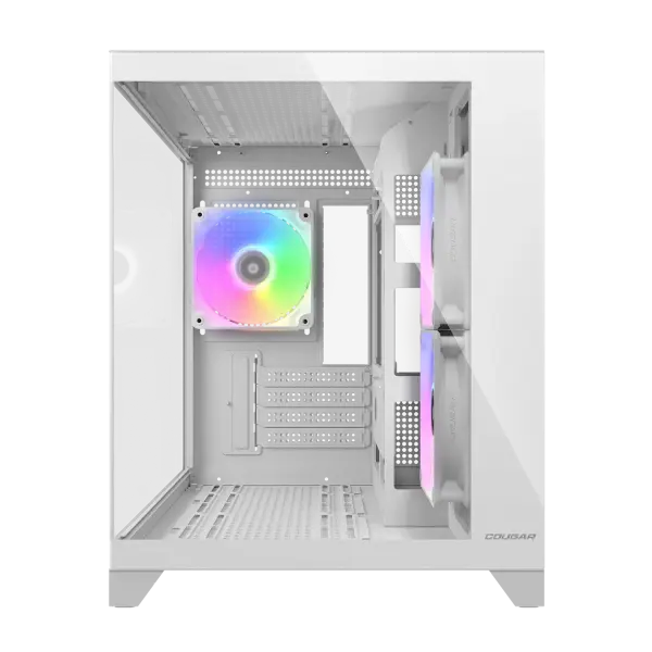 Cougar FV150 mini RGB White Mini Tower Cabinet (CGR-2QA6W-RGB)