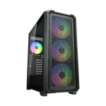 COUGAR MX600 Air Black ATX Mid Tower Cabinet (CGR-25C9B-RGB)