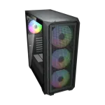 COUGAR MX600 Air Black ATX Mid Tower Cabinet (CGR-25C9B-RGB)