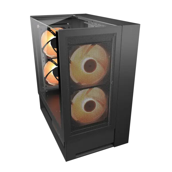 Cougar OMNYX Black Mid Tower Cabinet (CGR-2WA3B-RGB)