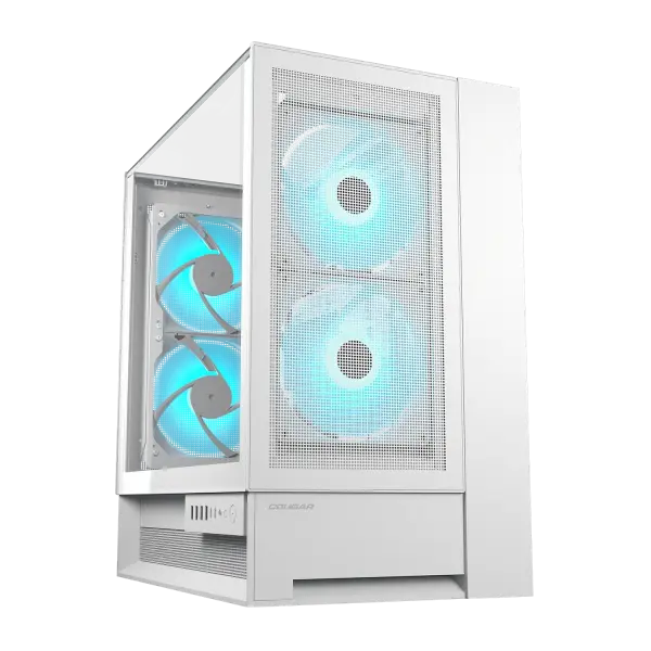Cougar OMNYX White Mid Tower Cabinet (CGR-2WA3W-RGB)