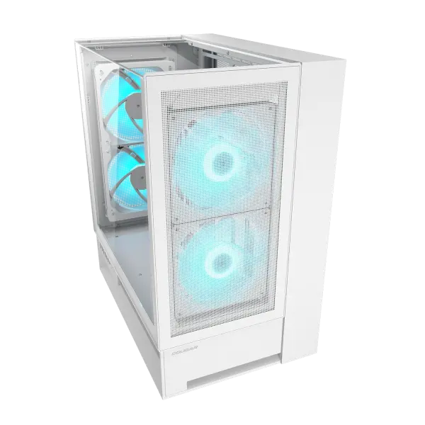 Cougar OMNYX White Mid Tower Cabinet (CGR-2WA3W-RGB)