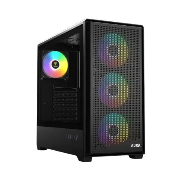 Gamdias Aura GC105 ARGB ATX Mid Tower Cabinet (AURA-GC105)