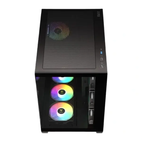 Gamdias Aura GC107 Elite ARGB ATX Mid Tower Cabinet (AURA-GC107-ELITE)
