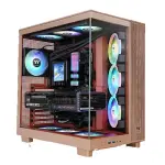 Thermaltake View 380 XL TG ARGB Gravel Sand ATX Mid Tower Cabinet (CA-11E-00MGWN-00)
