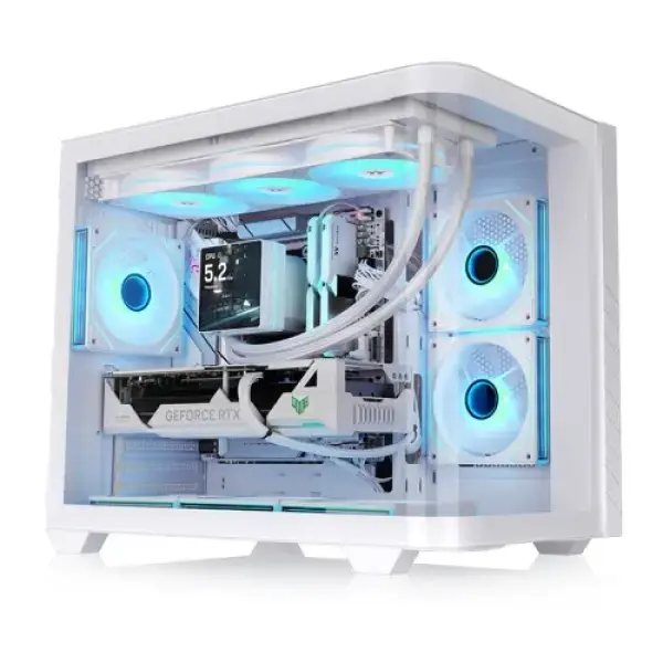 Thermaltake Vision 330 CR ARGB Snow ATX Mid Tower Case