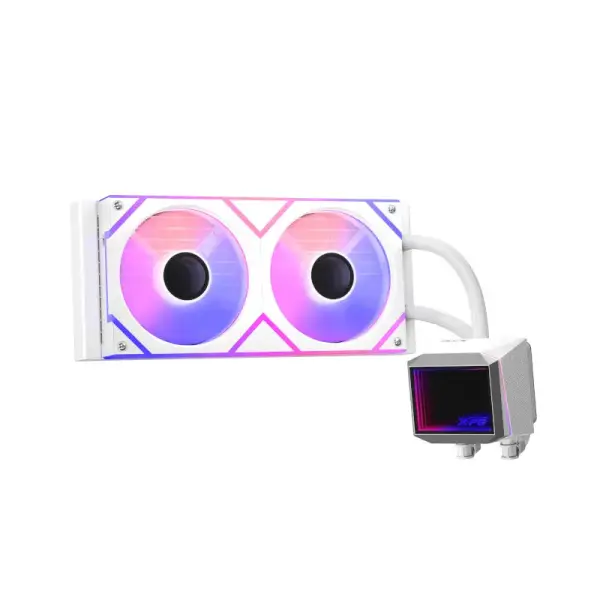 ADATA XPG LEVANTE II 240 ARGB Liquid CPU Cooler – White