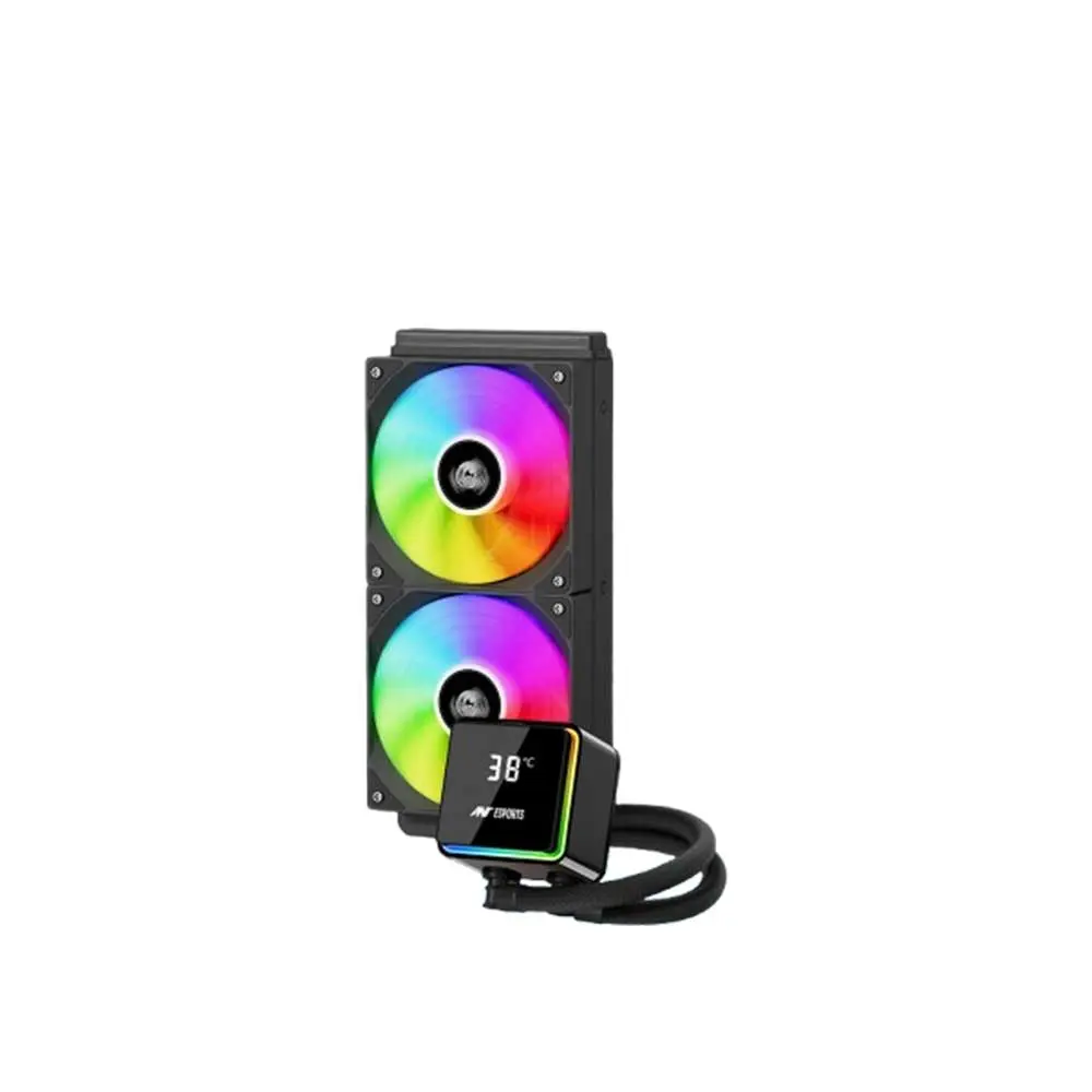 Ant Esports ICEStorm-240 240mm ARGB AIO Liquid Cooler Black (AESP0375)