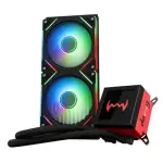 Dawg L240 AIO ARGB 240mm CPU Liquid Cooler (L240AIO-BLACK)