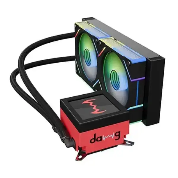 Dawg L240 AIO ARGB 240mm CPU Liquid Cooler (L240AIO-BLACK)
