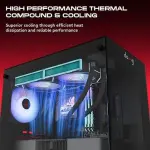 Dawg L240 AIO ARGB 240mm CPU Liquid Cooler (L240AIO-BLACK)