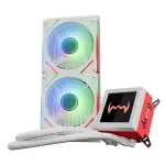 Dawg L240 AIO ARGB 240mm White CPU Liquid Cooler (L240AIO-WHITE)